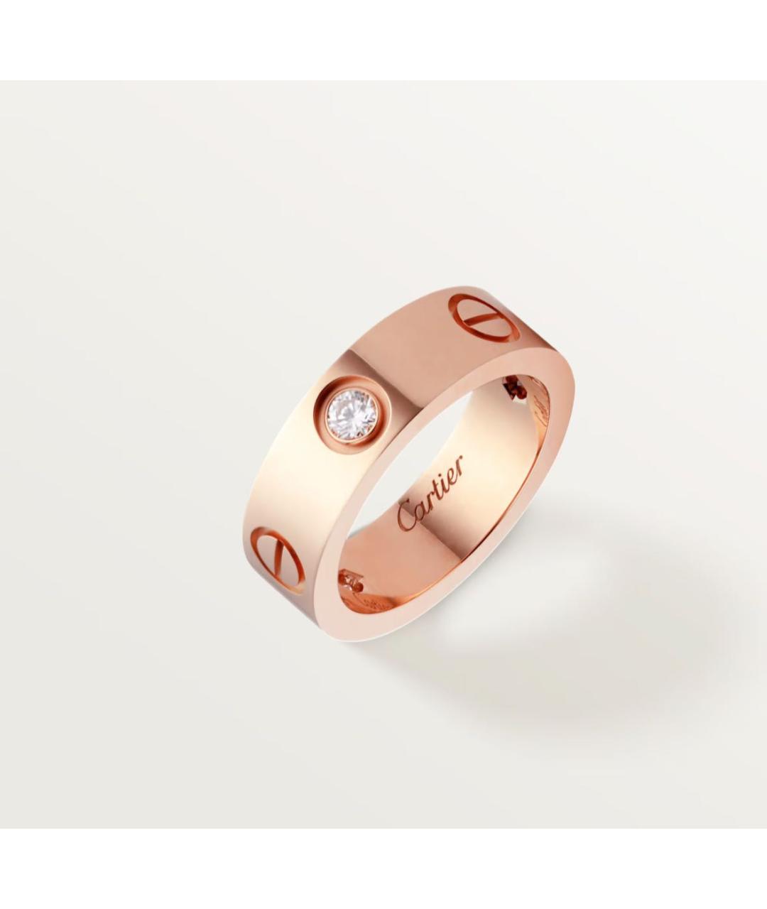 CARTIER Золотое кольцо из розового золота, фото 3