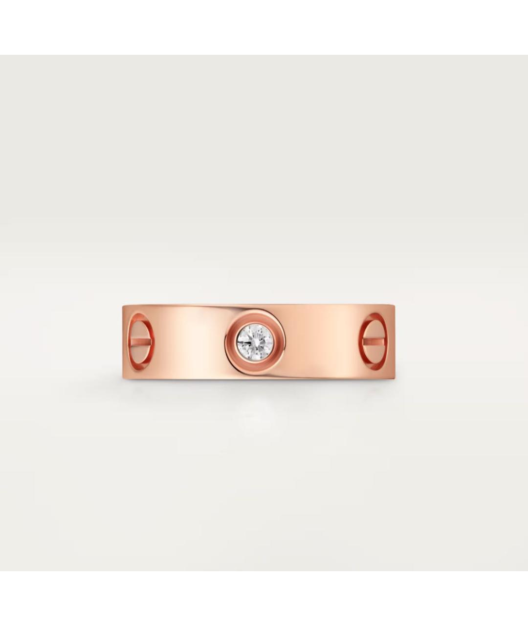 CARTIER Золотое кольцо из розового золота, фото 4