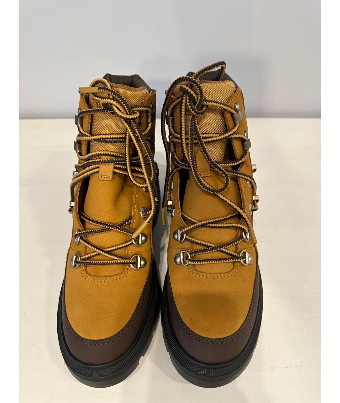 TIMBERLAND Горчичные нубуковые ботинки, фото 2