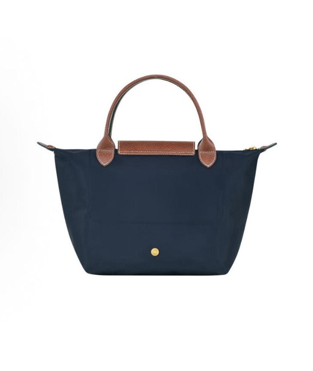 LONGCHAMP Темно-синяя сумка тоут, фото 2