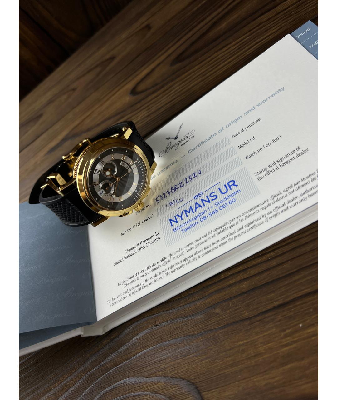 Breguet Часы из желтого золота, фото 2