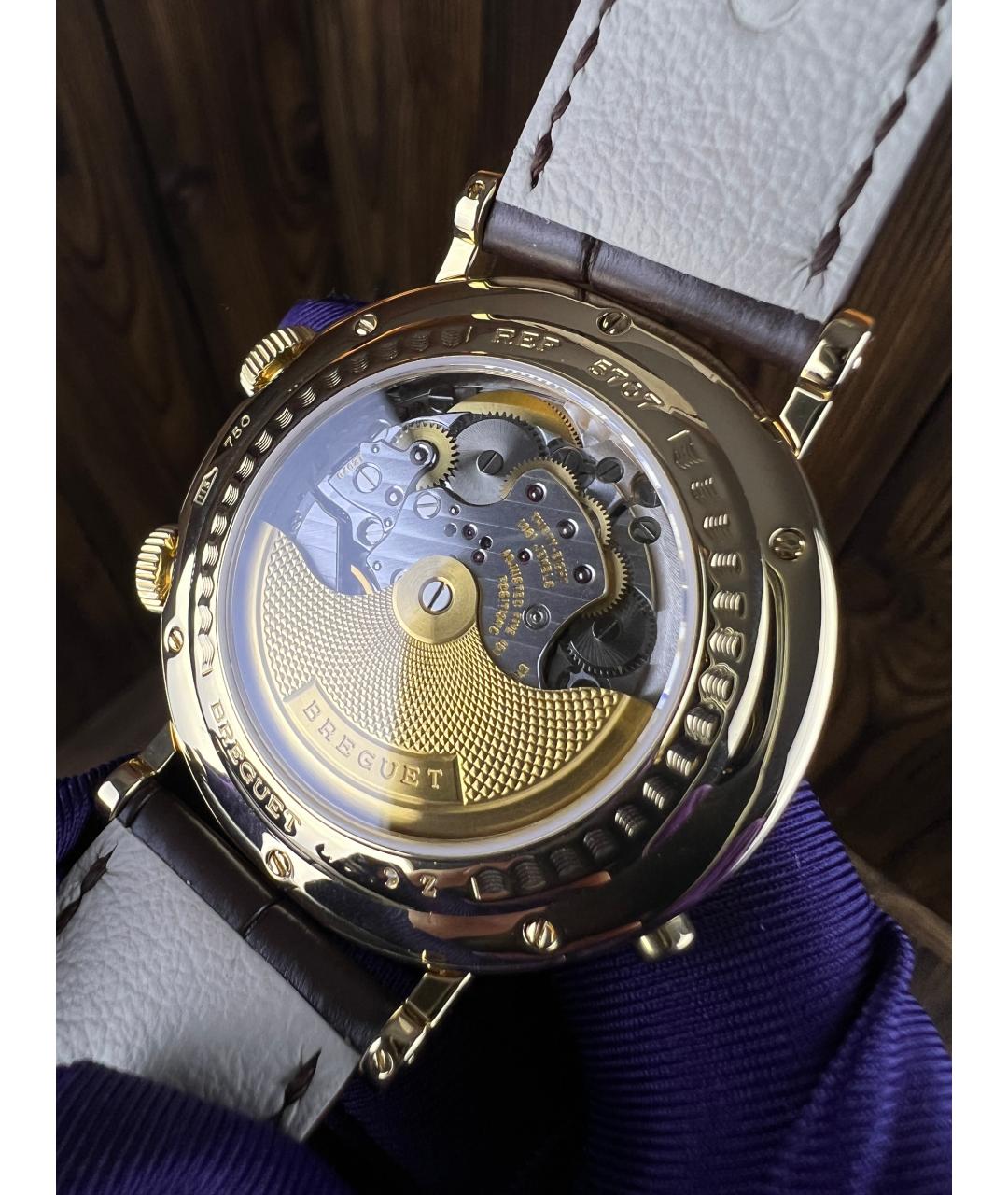 Breguet Часы из желтого золота, фото 5