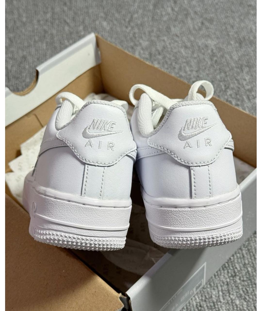 NIKE Белые кожаные кеды, фото 8
