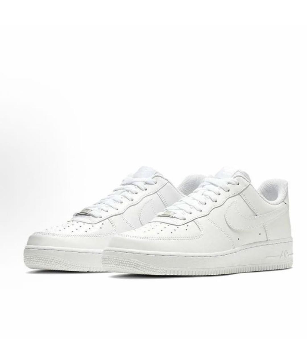 NIKE Белые кожаные кеды, фото 2