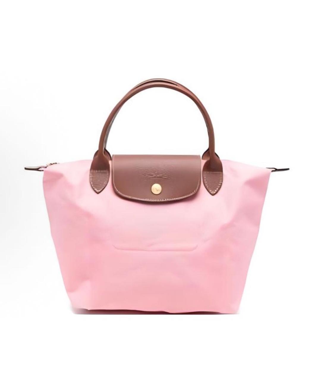 LONGCHAMP Розовая сумка тоут, фото 3