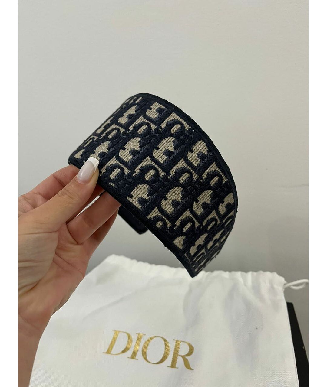 CHRISTIAN DIOR PRE-OWNED Белый ободок, фото 2