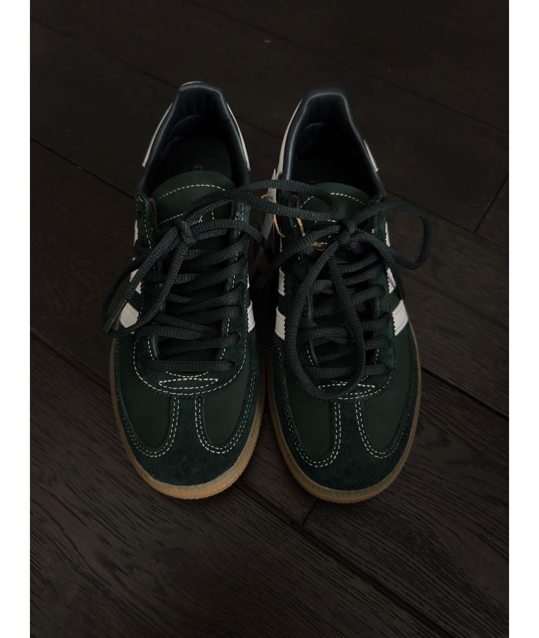 ADIDAS Зеленые замшевые кеды, фото 2