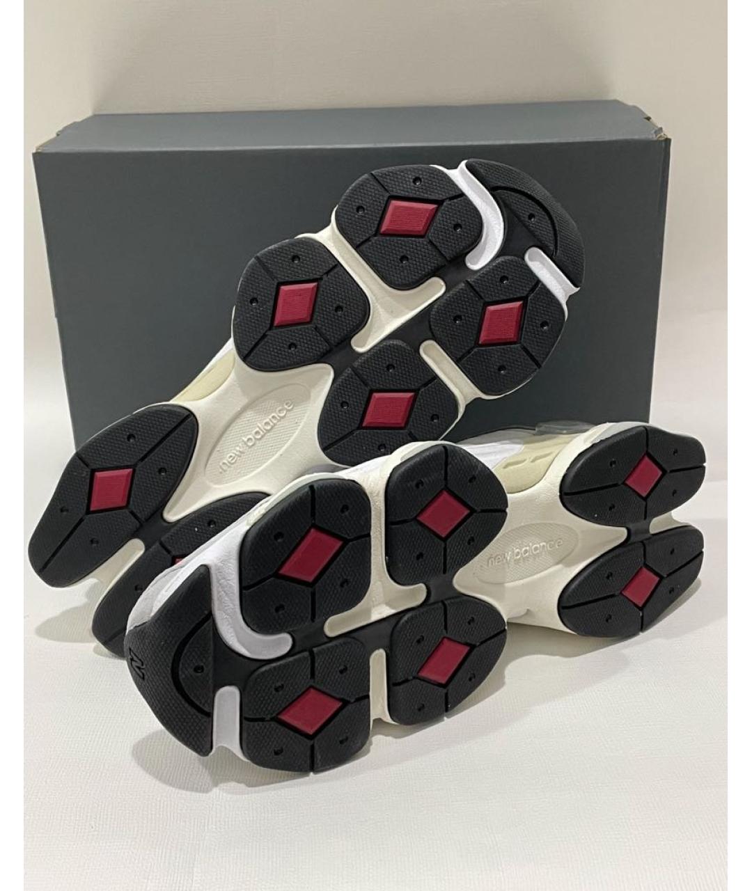 NEW BALANCE Серые замшевые низкие кроссовки / кеды, фото 7