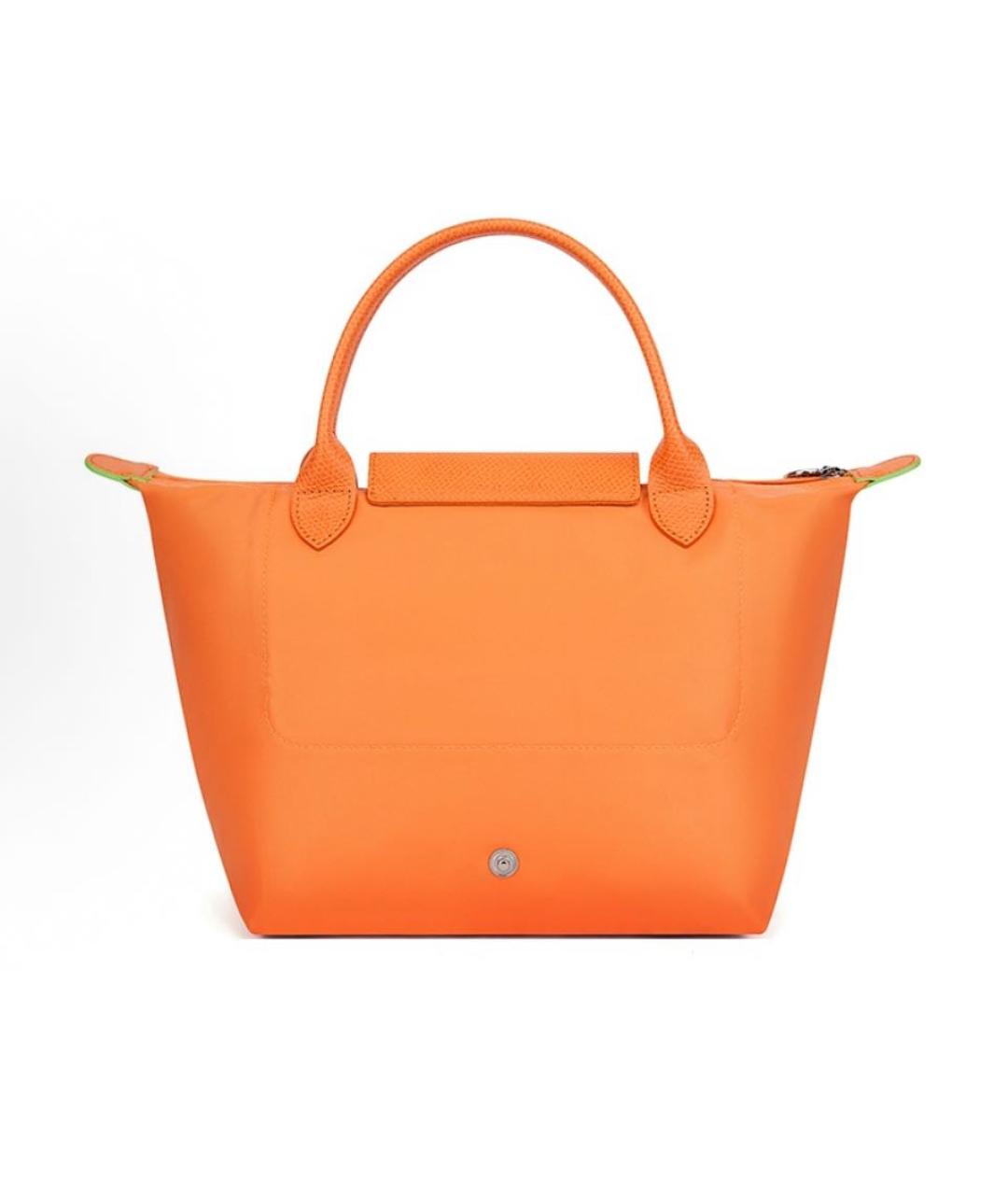 LONGCHAMP Оранжевая сумка тоут, фото 3