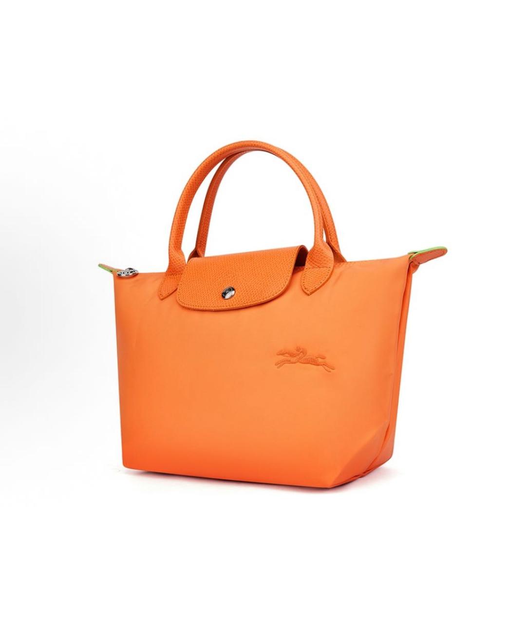 LONGCHAMP Оранжевая сумка тоут, фото 2