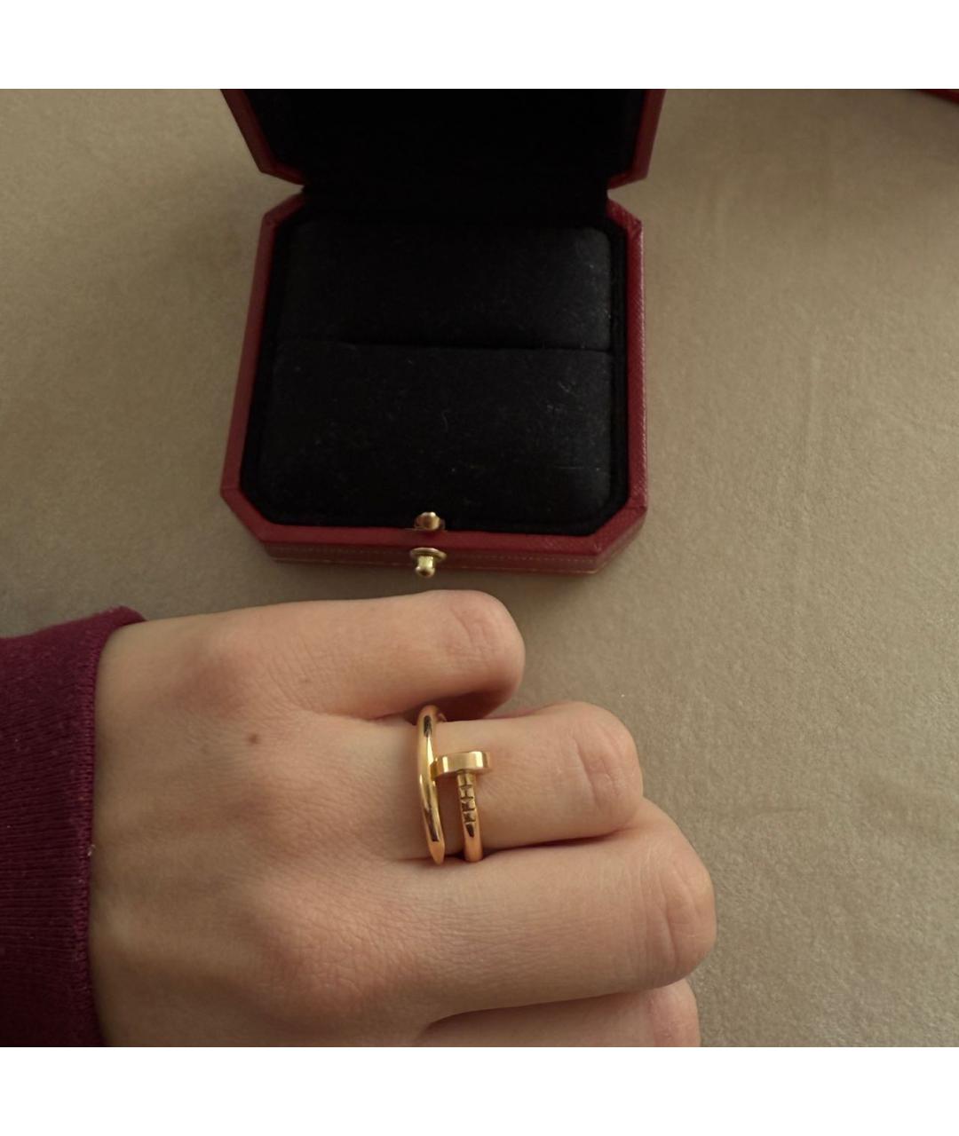 CARTIER Желтое кольцо из розового золота, фото 2