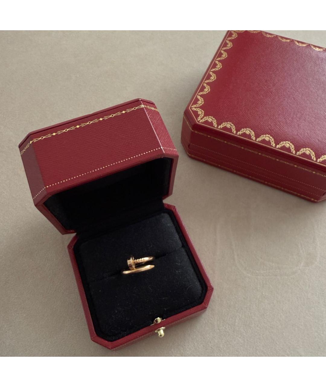 CARTIER Желтое кольцо из розового золота, фото 3
