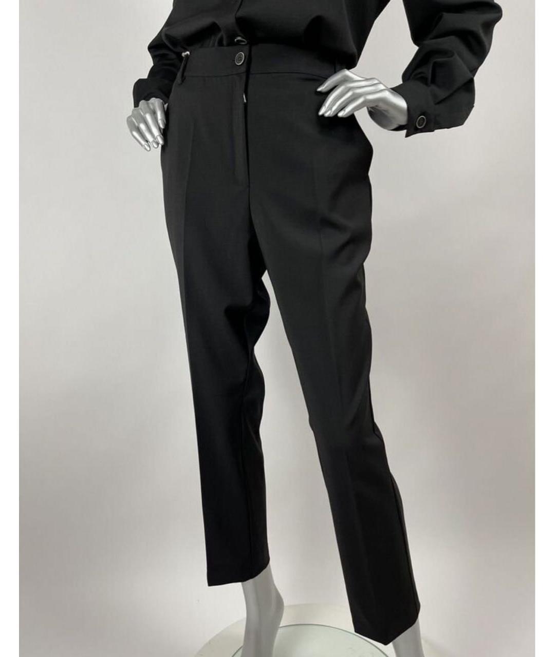 MAX MARA Черный шерстяной костюм с брюками, фото 7