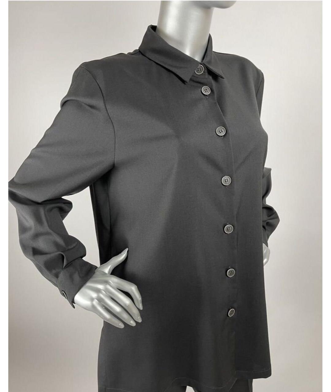 MAX MARA Черный шерстяной костюм с брюками, фото 4