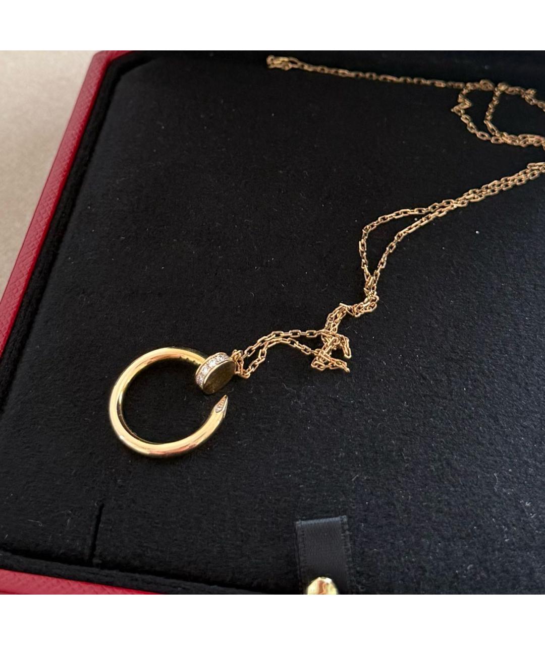 CARTIER Желтый кулон из розового золота, фото 4
