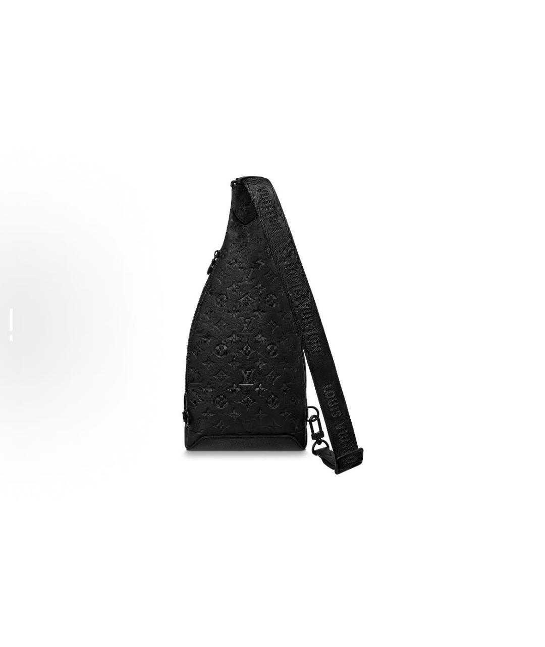 LOUIS VUITTON Черная сумка через плечо, фото 4