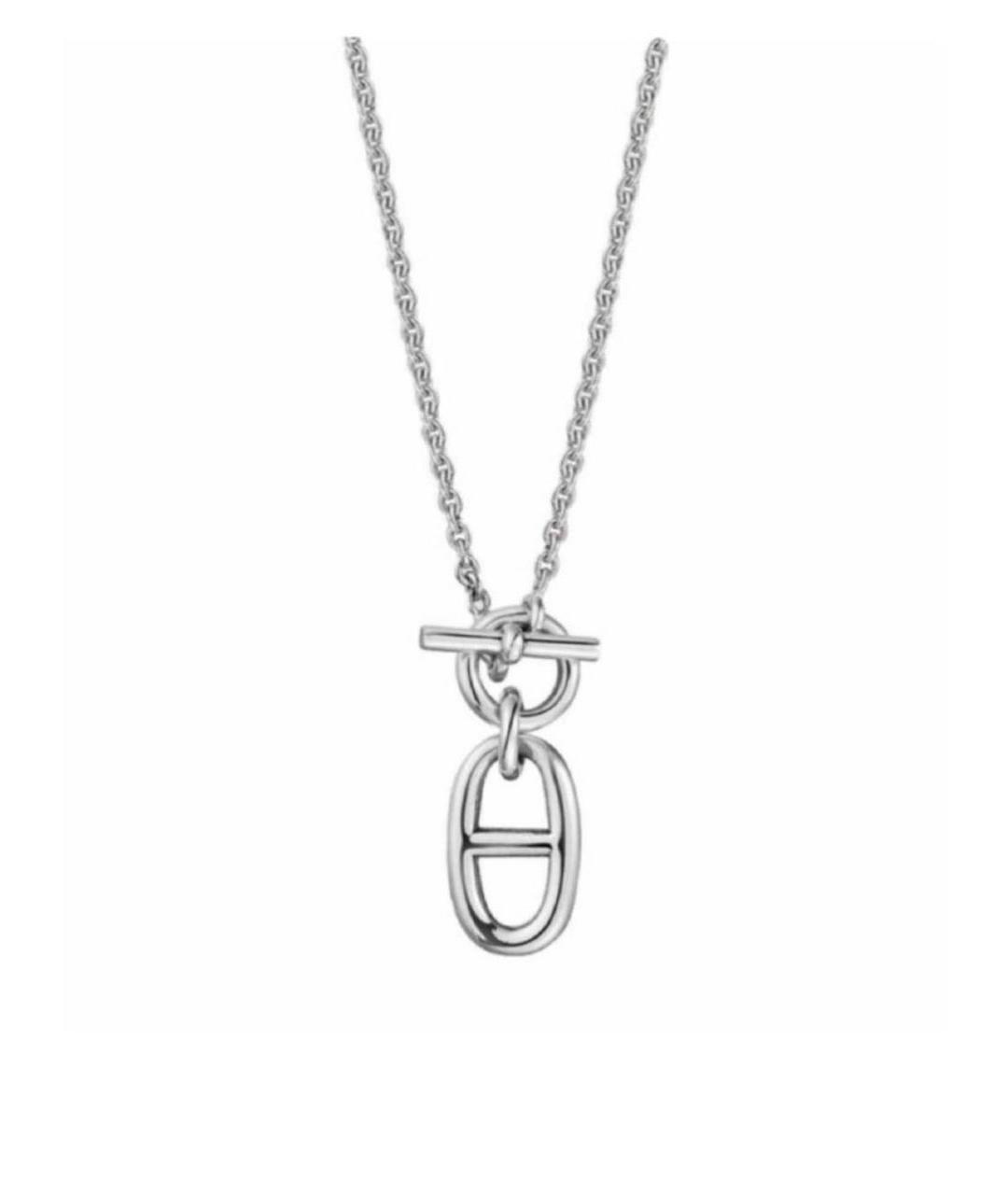 HERMES Серебряная серебряная подвеска, фото 1