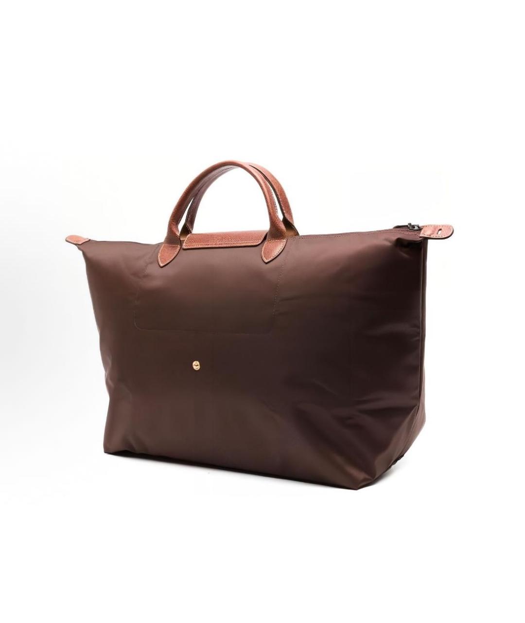 LONGCHAMP Коричневая сумка тоут, фото 2