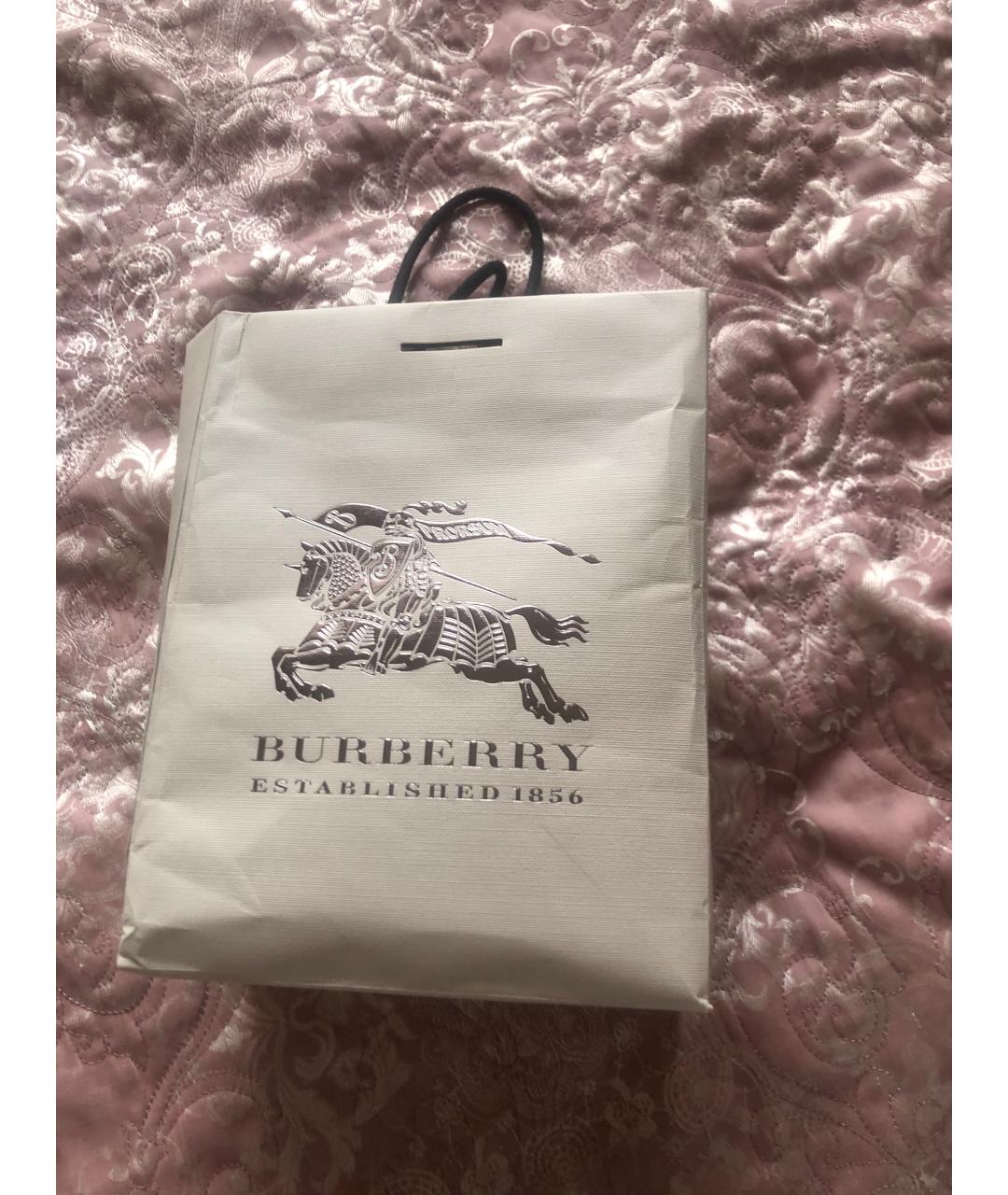 BURBERRY Черные хлопковые брюки и шорты, фото 8