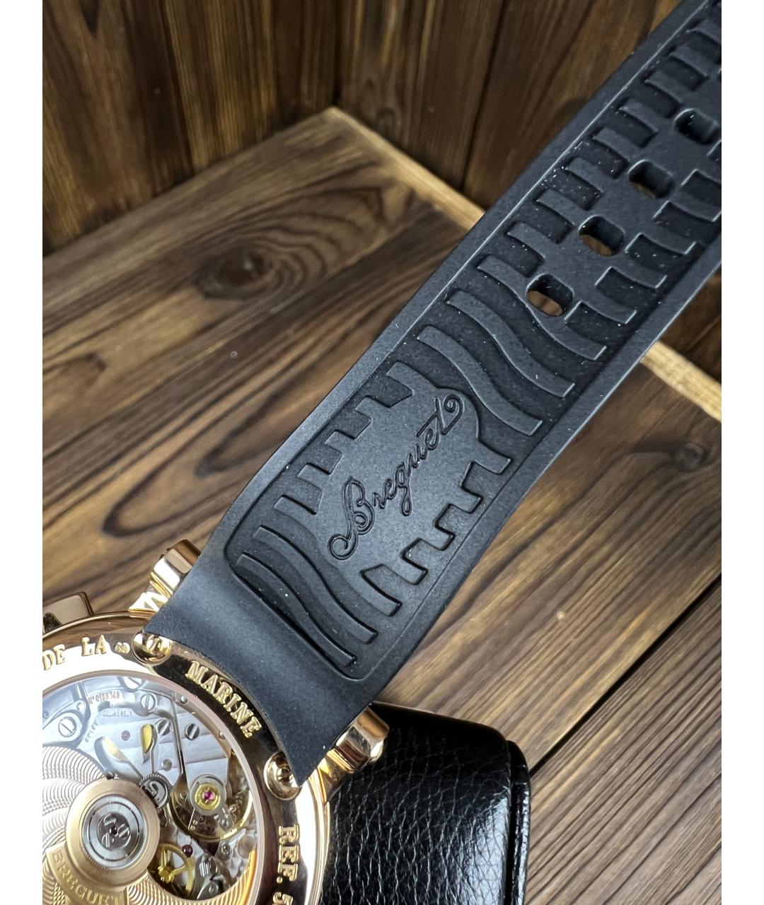 Breguet Черные часы из розового золота, фото 6