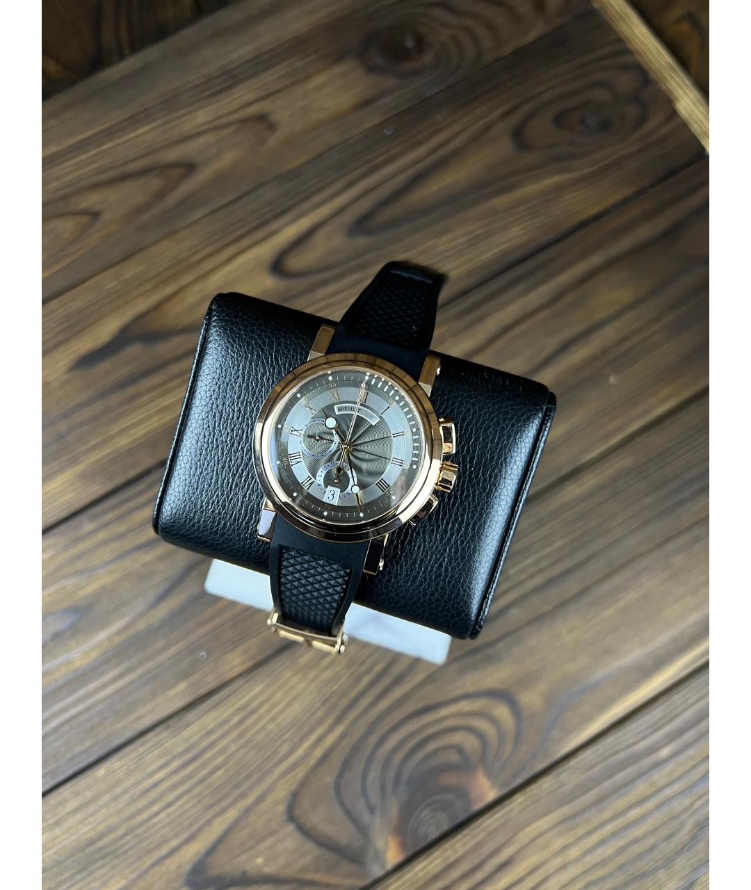 Breguet Черные часы из розового золота, фото 2