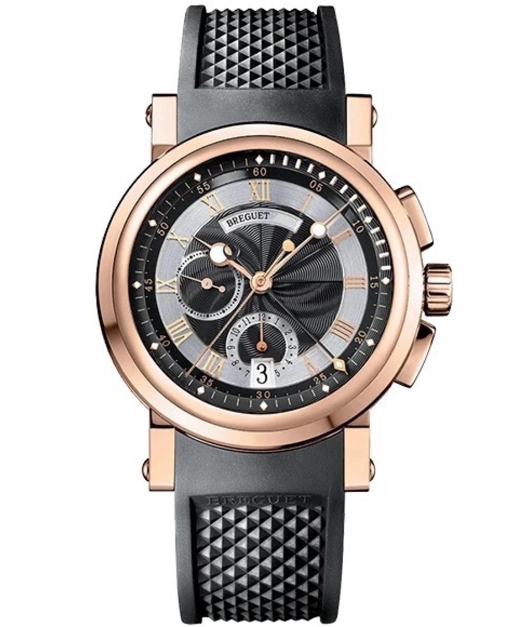 Breguet Черные часы из розового золота, фото 1