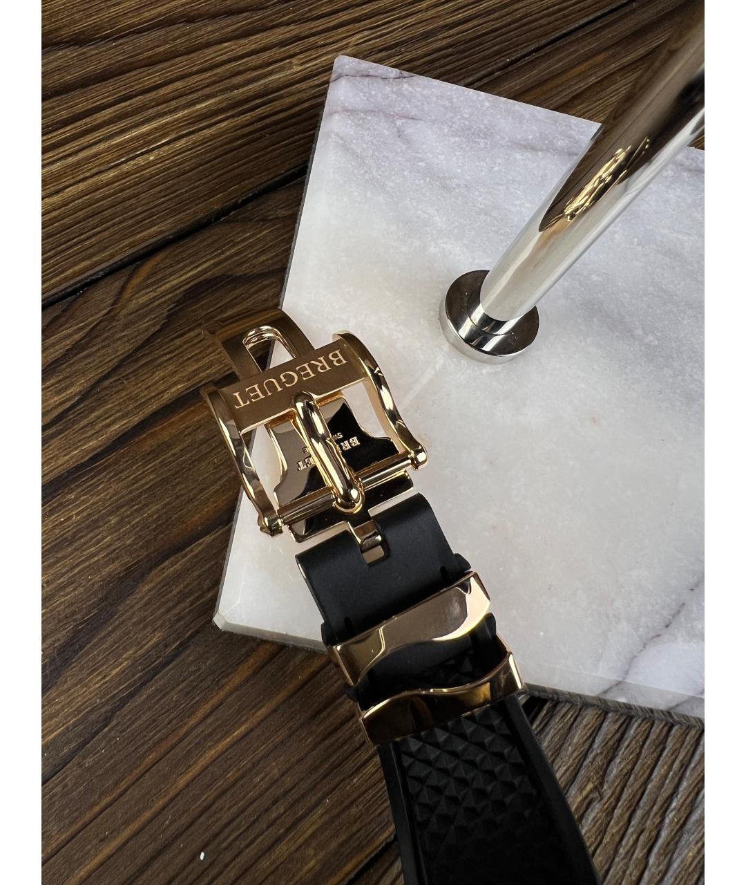Breguet Черные часы из розового золота, фото 7