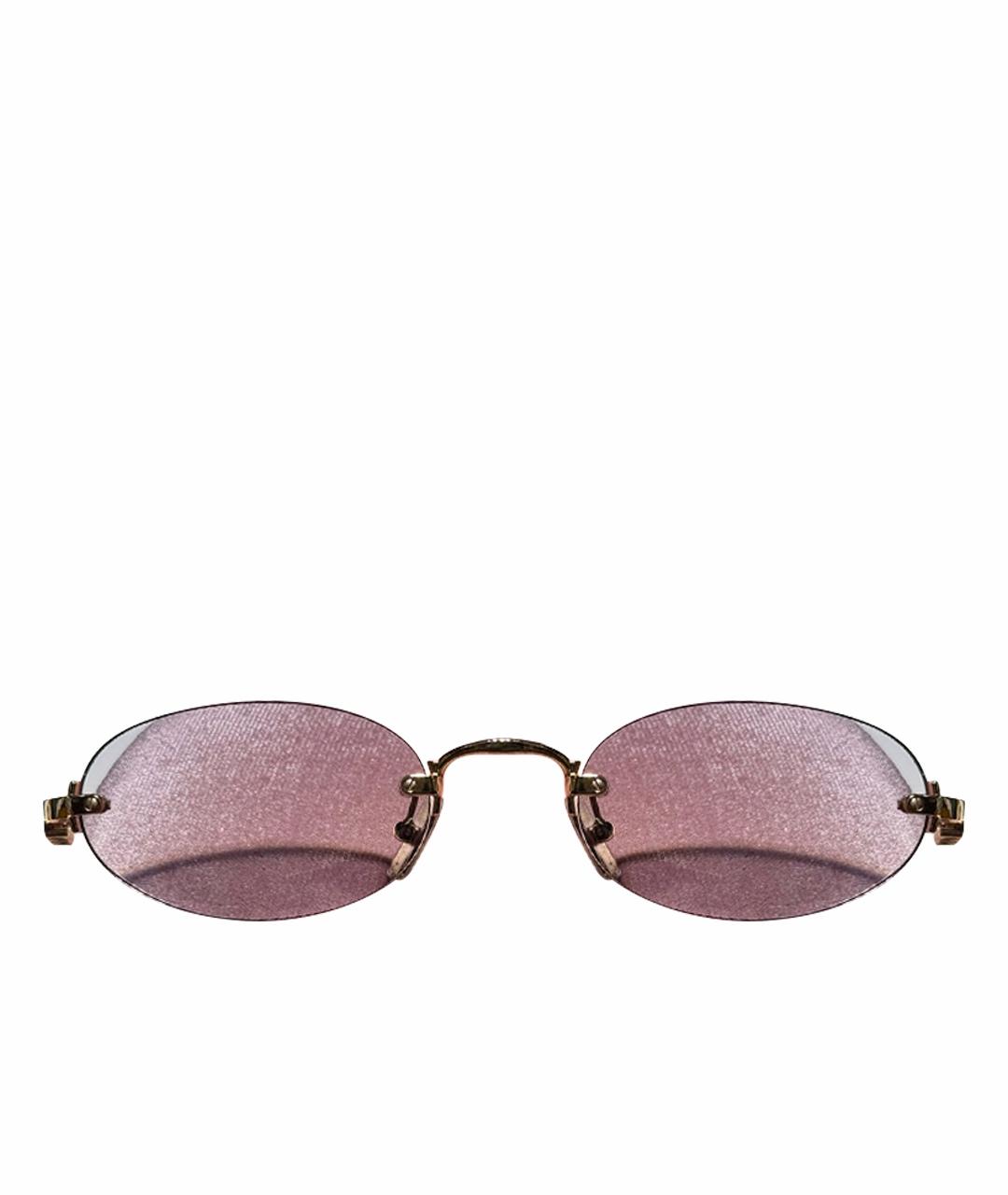MIU MIU Металлические солнцезащитные очки, фото 1