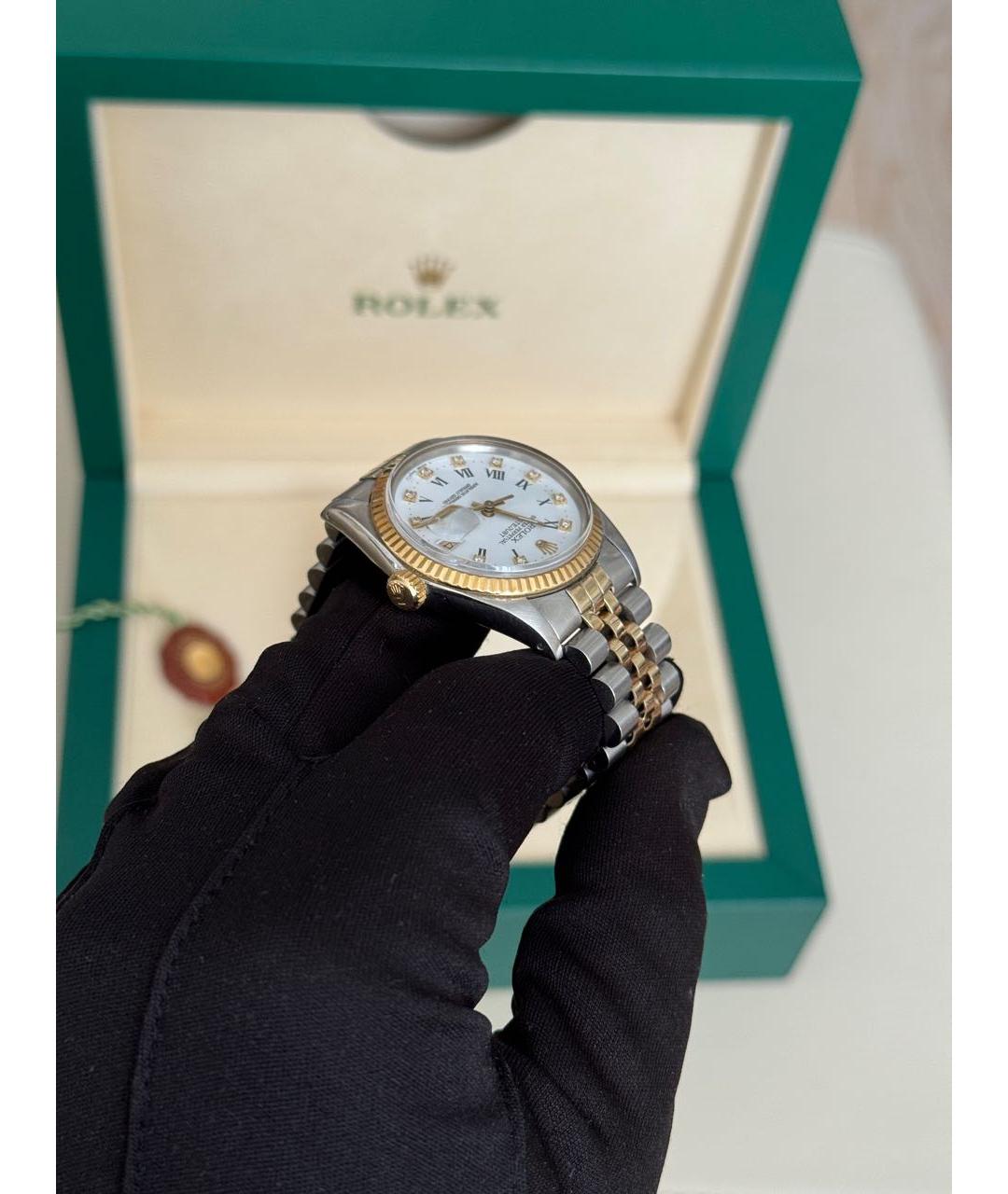 ROLEX Серебряные часы, фото 6