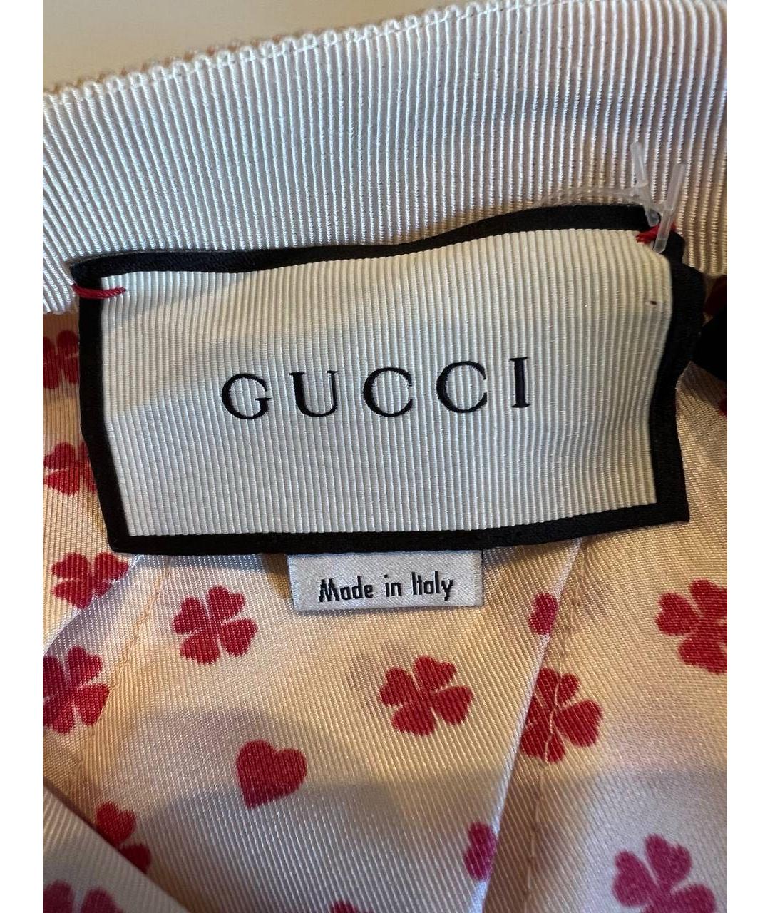 GUCCI Мульти шелковый костюм с юбками, фото 4