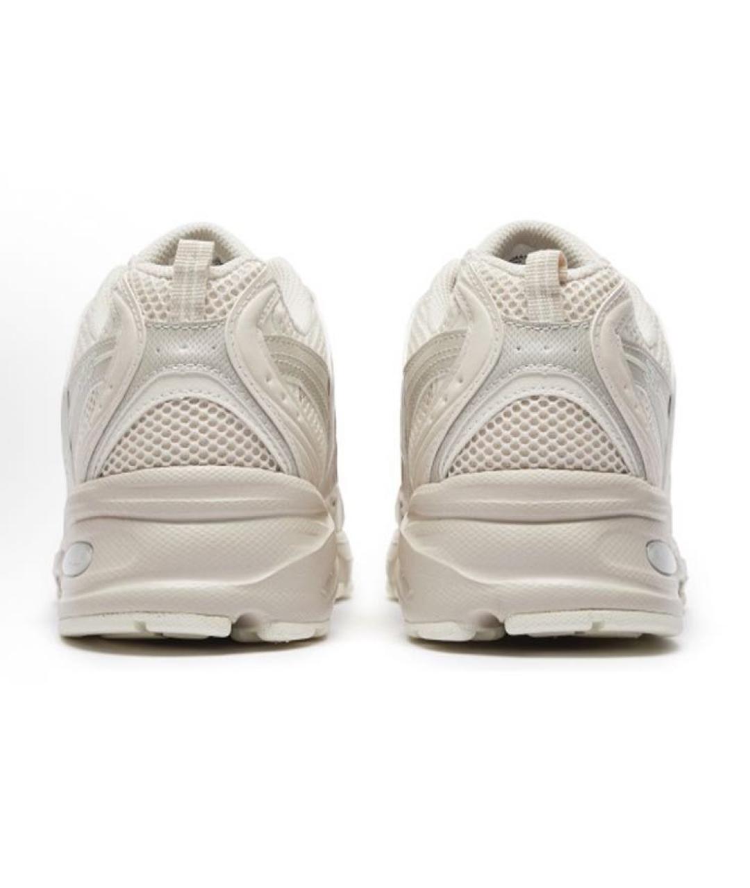 NEW BALANCE Бежевые резиновые низкие кроссовки / кеды, фото 4