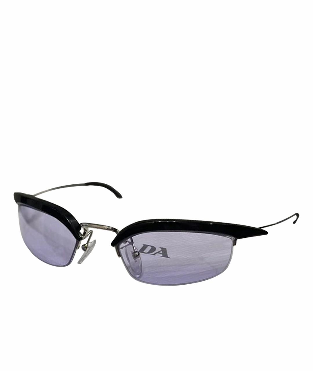 PRADA Фиолетовые пластиковые солнцезащитные очки, фото 1