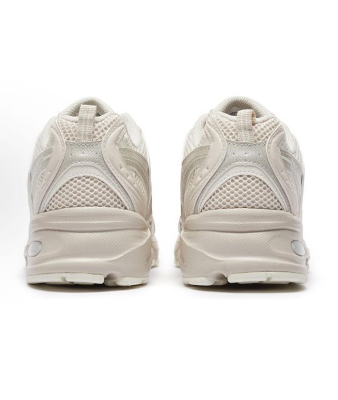 NEW BALANCE Бежевые резиновые кроссовки, фото 4