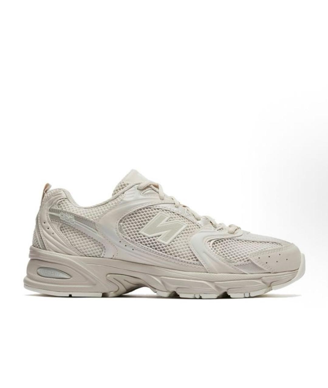 NEW BALANCE Бежевые резиновые кроссовки, фото 8