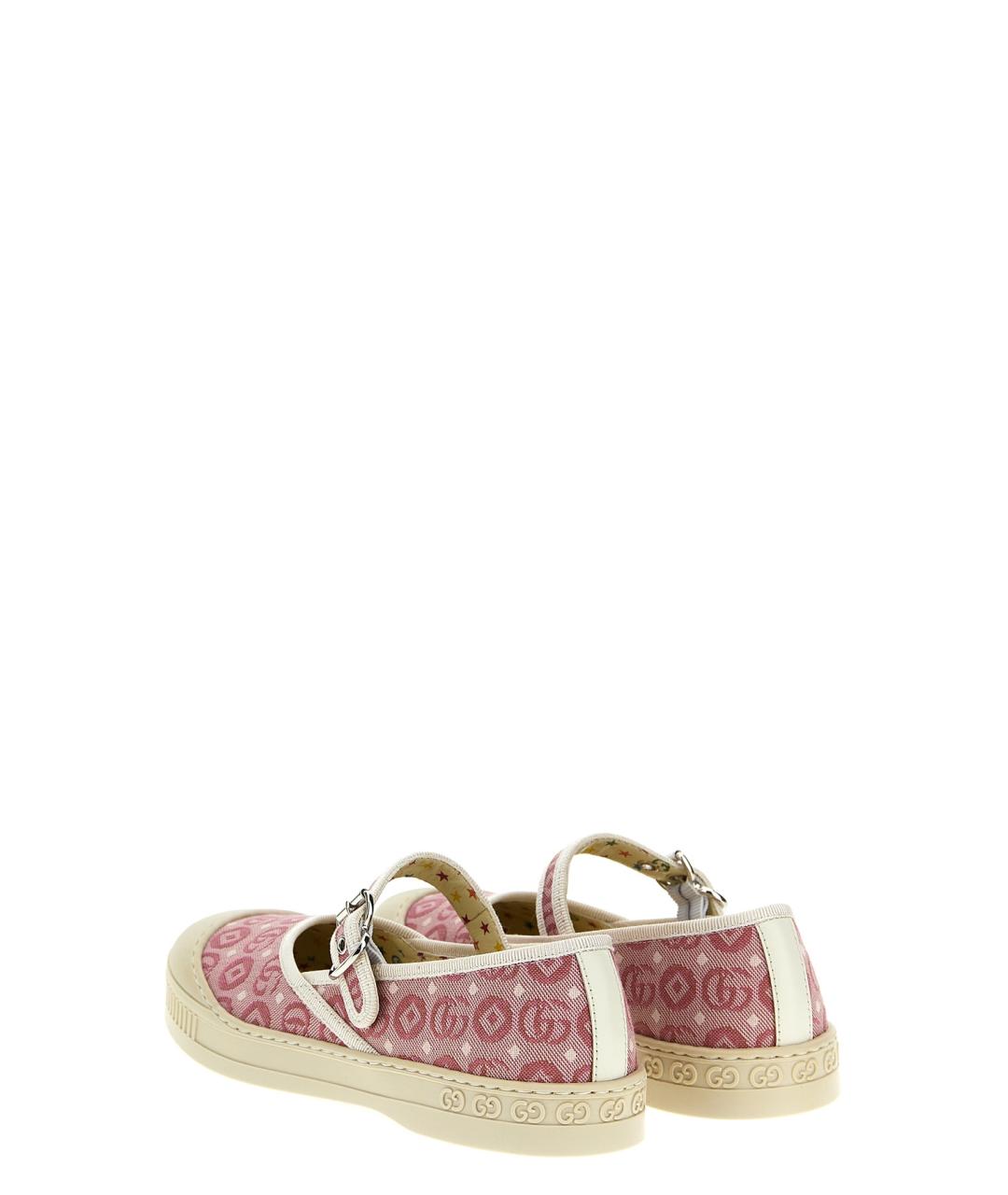 GUCCI Розовые балетки, фото 2