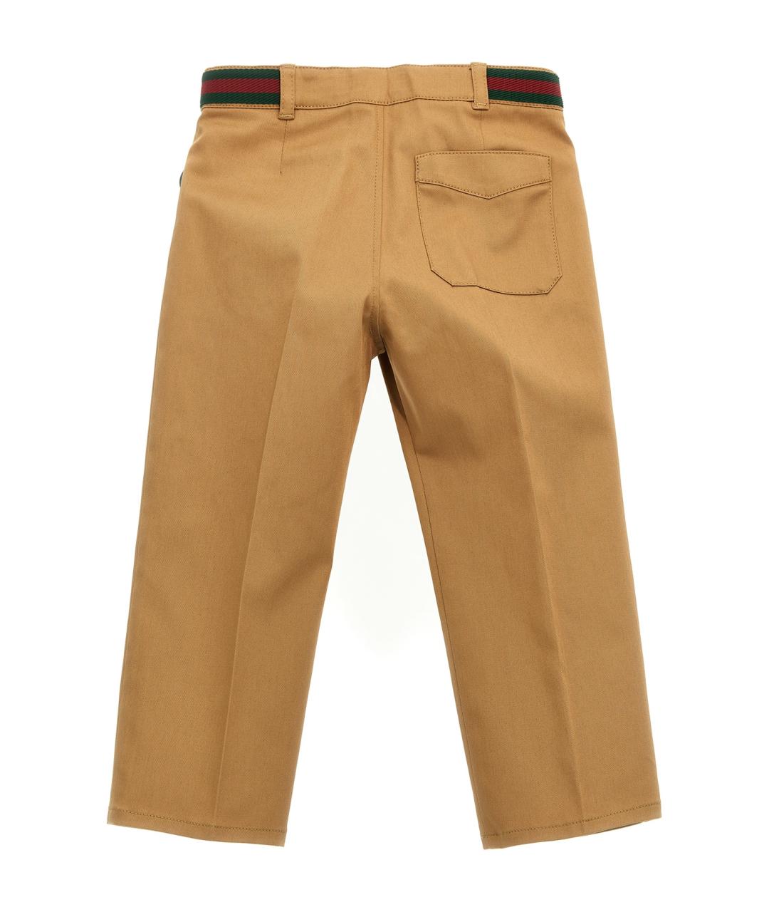 GUCCI Бежевые брюки и шорты, фото 2