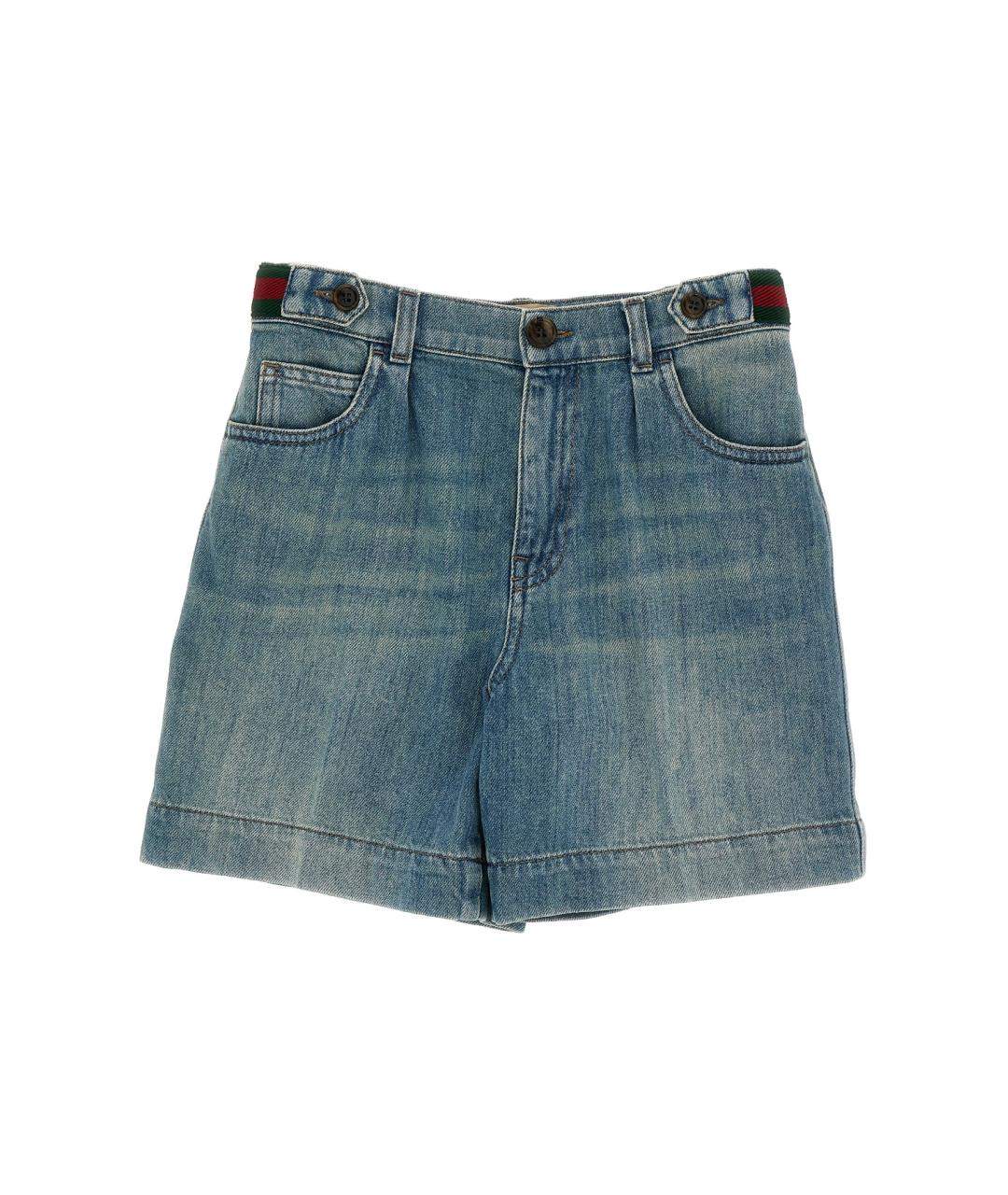 GUCCI Синие брюки и шорты, фото 1