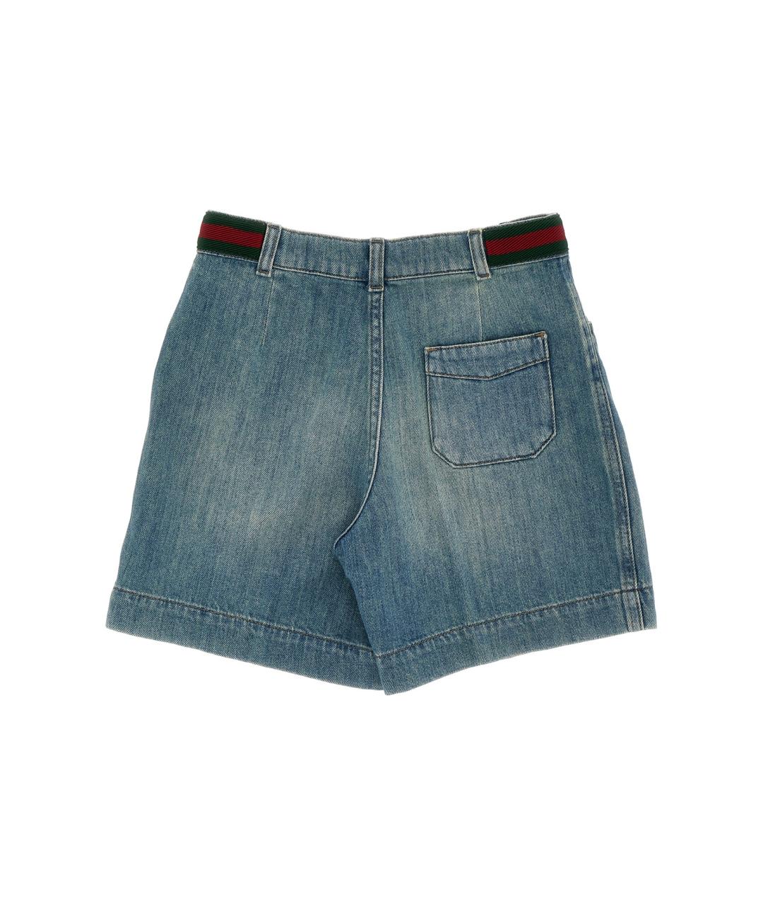 GUCCI Синие брюки и шорты, фото 2