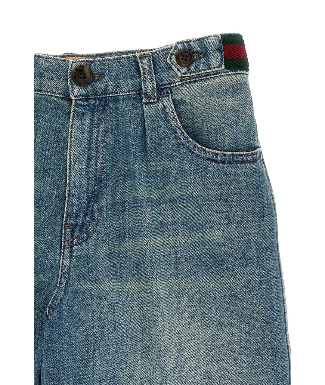 GUCCI Синие брюки и шорты, фото 3