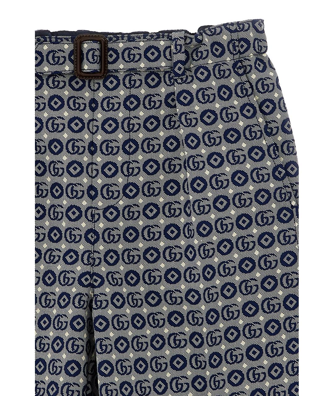GUCCI Синие брюки и шорты, фото 3