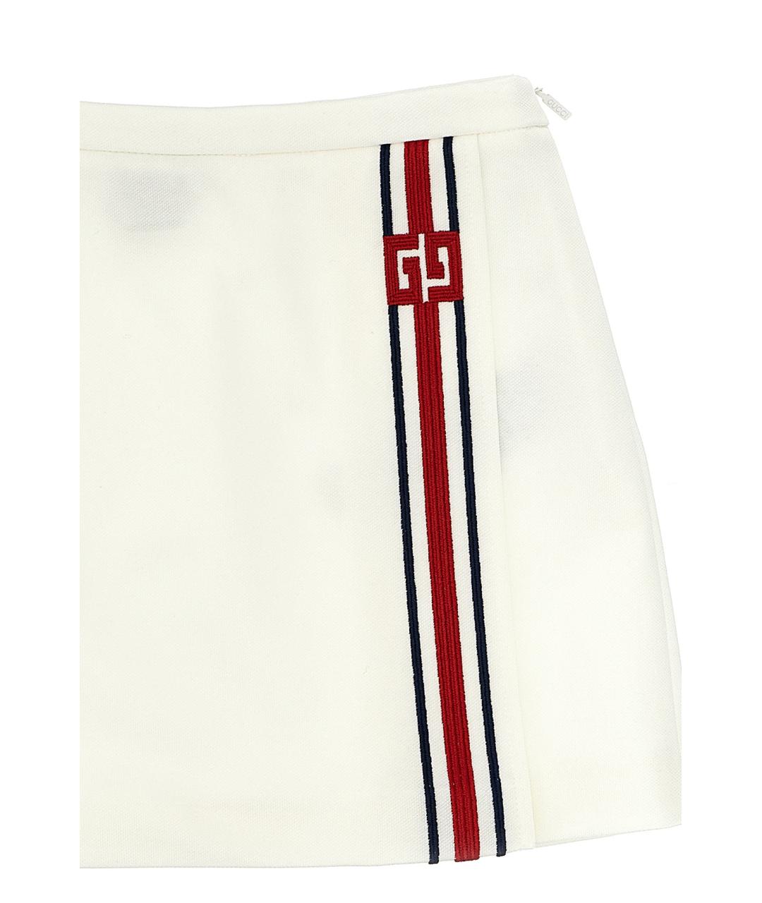 GUCCI Белая юбка, фото 3