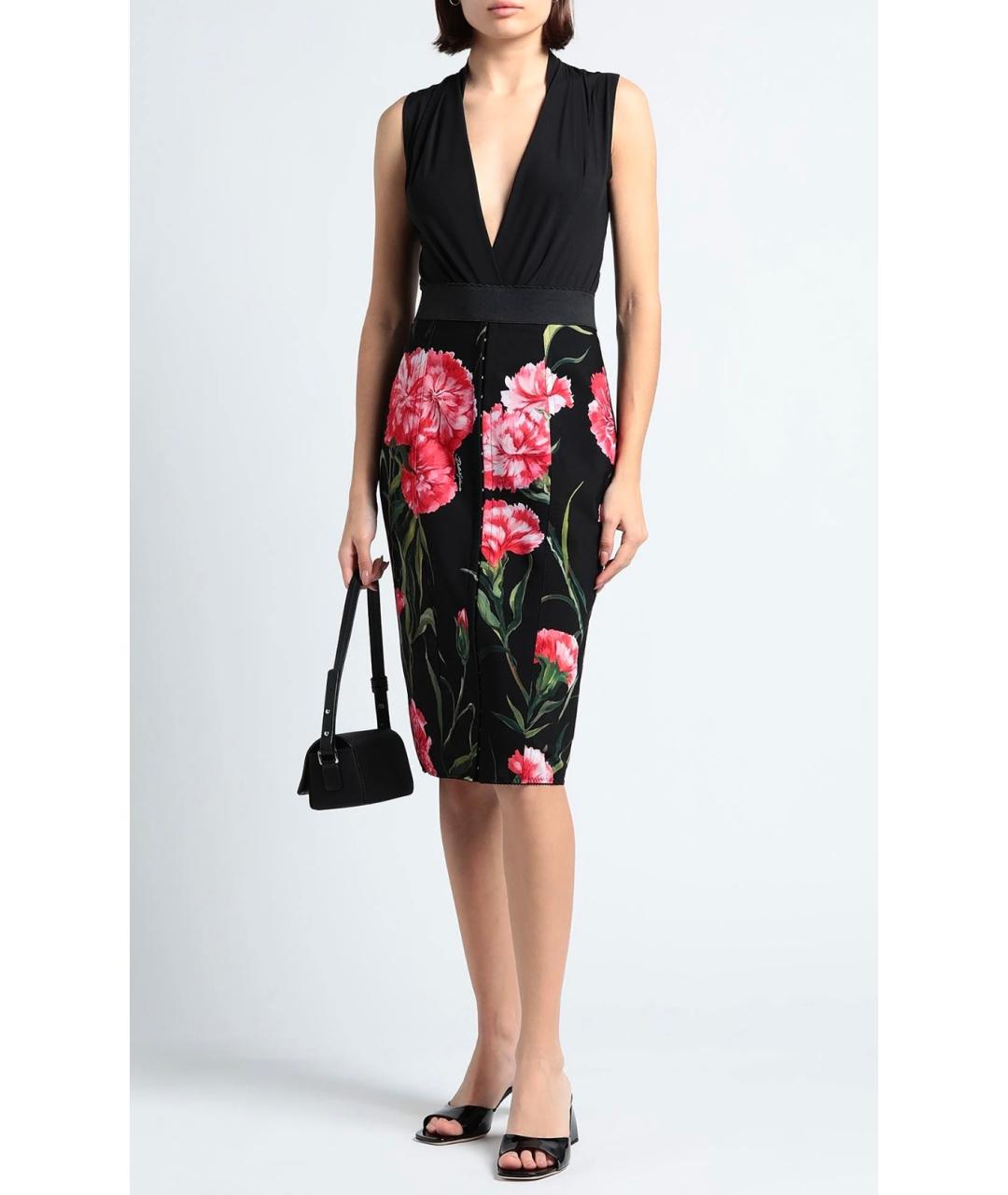 DOLCE&GABBANA Мульти юбка миди, фото 2