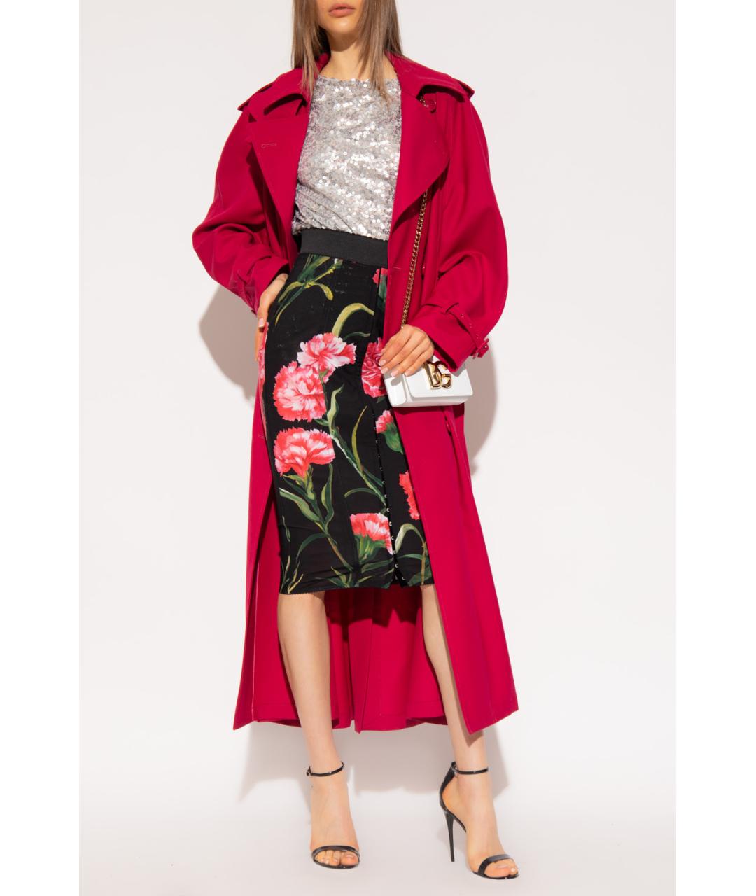 DOLCE&GABBANA Мульти юбка миди, фото 6