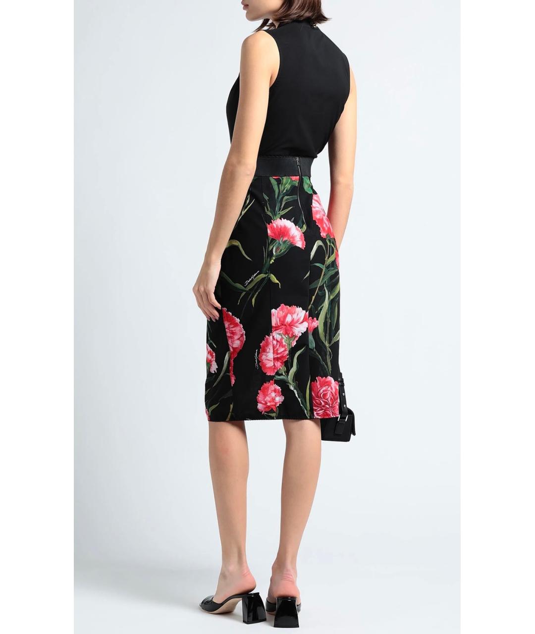 DOLCE&GABBANA Мульти юбка миди, фото 3