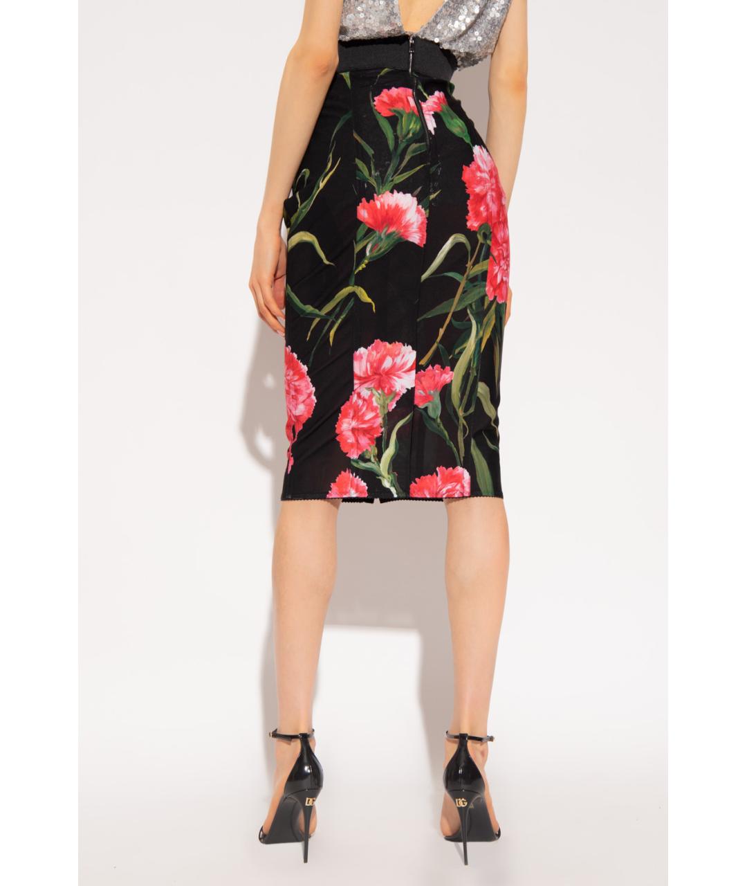 DOLCE&GABBANA Мульти юбка миди, фото 5