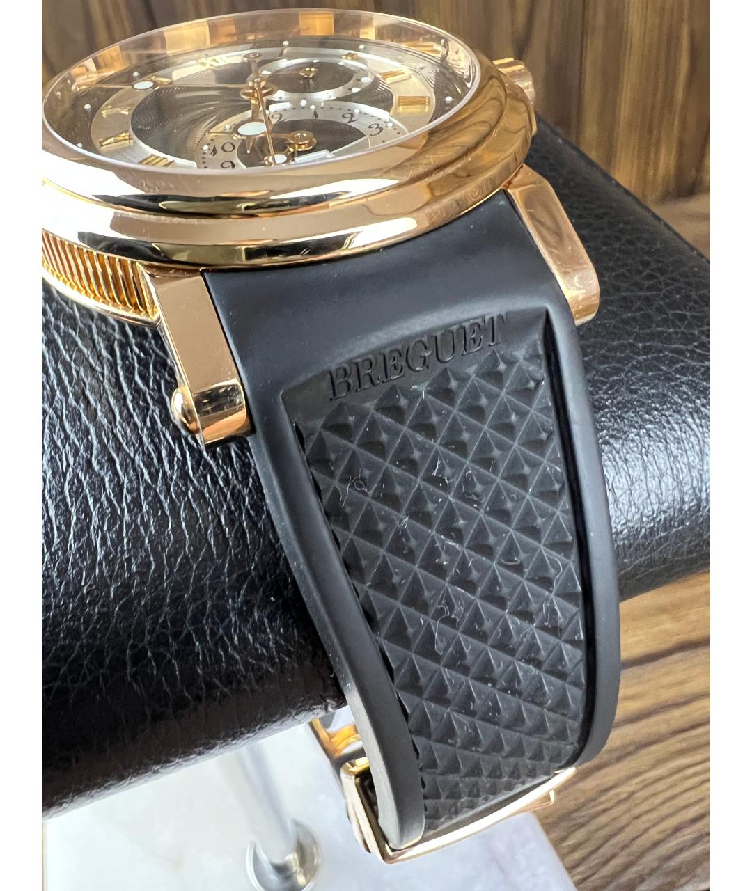 Breguet Черные часы из розового золота, фото 5