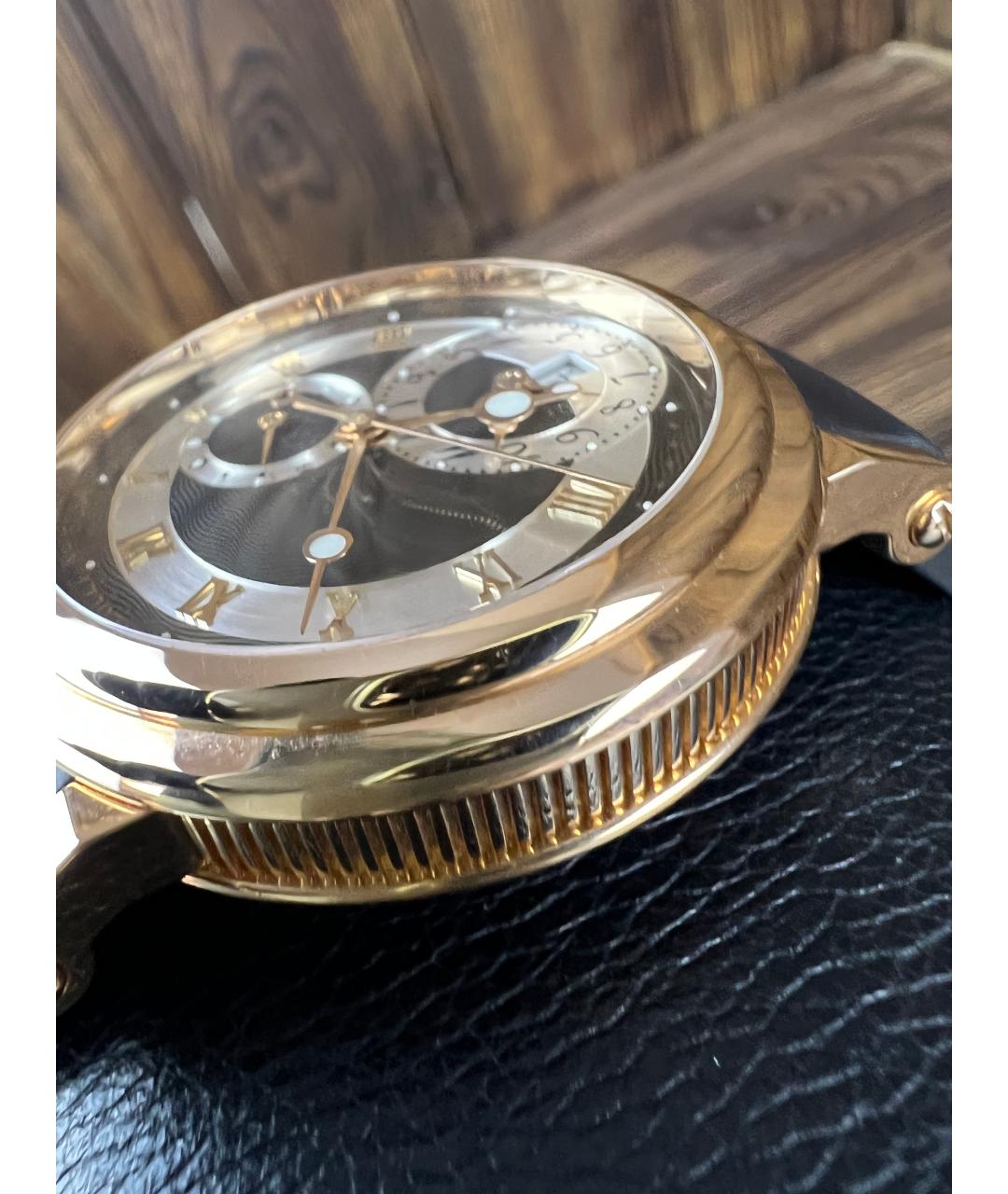 Breguet Черные часы из розового золота, фото 8