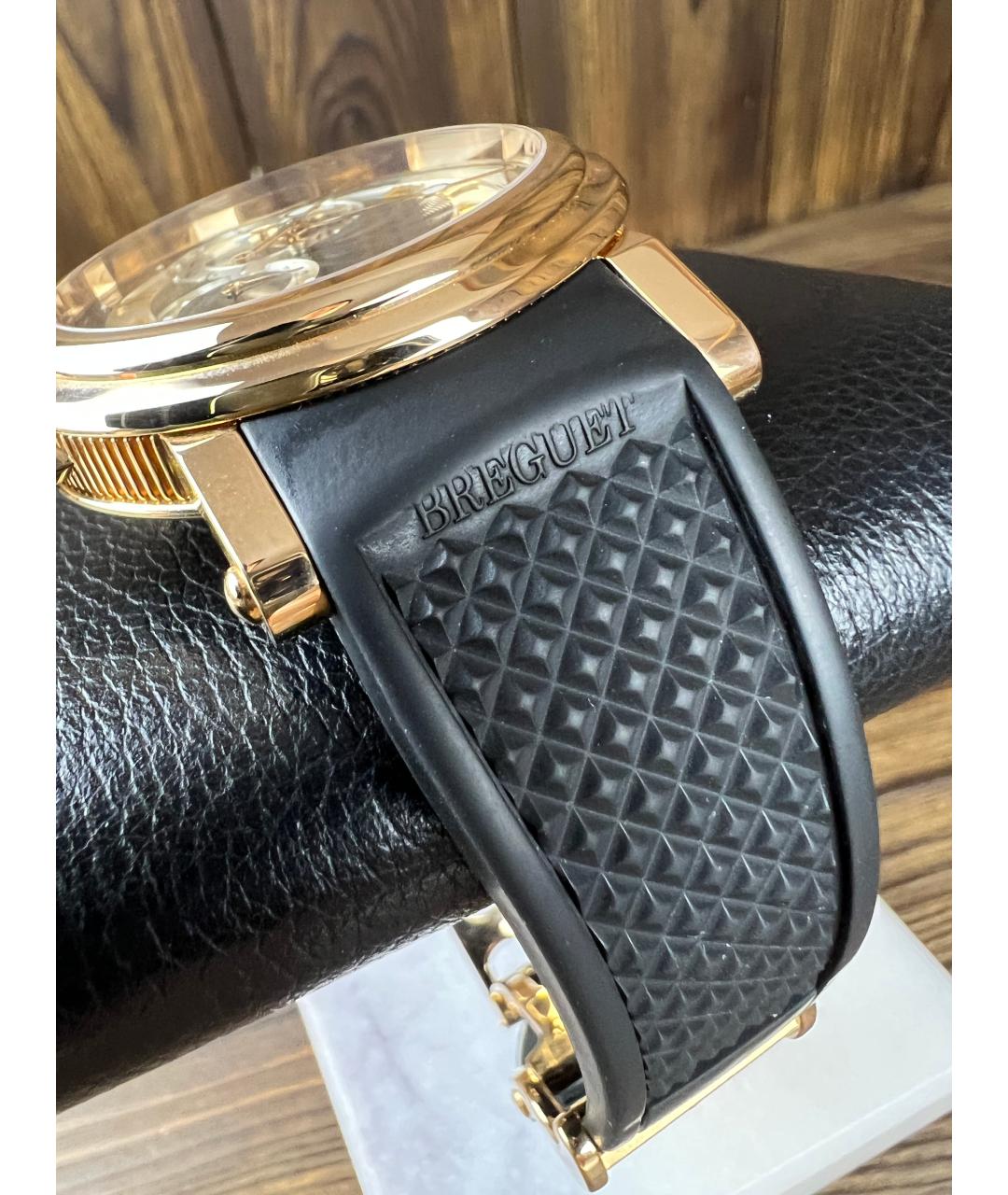 Breguet Черные часы из розового золота, фото 7