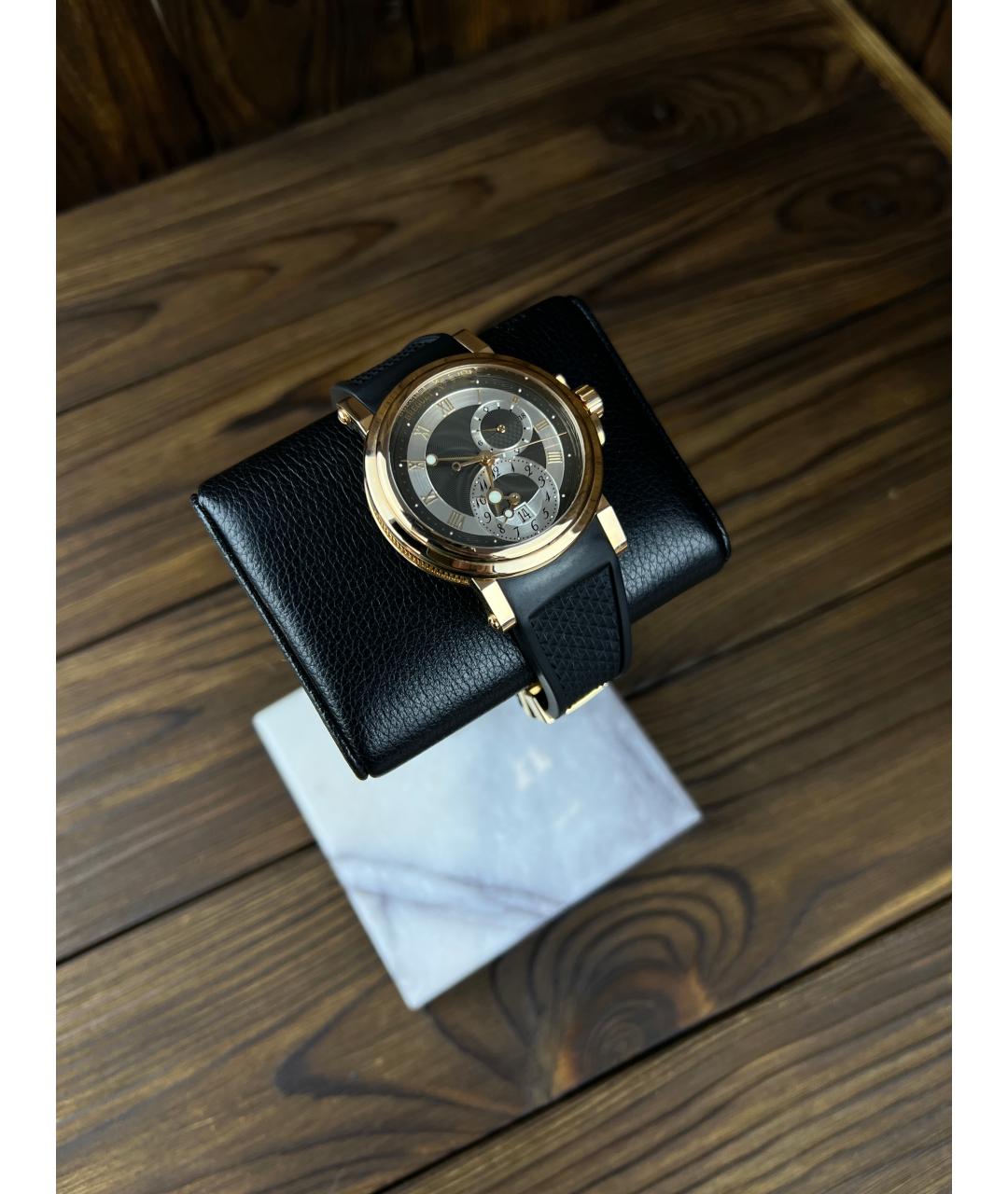 Breguet Черные часы из розового золота, фото 2