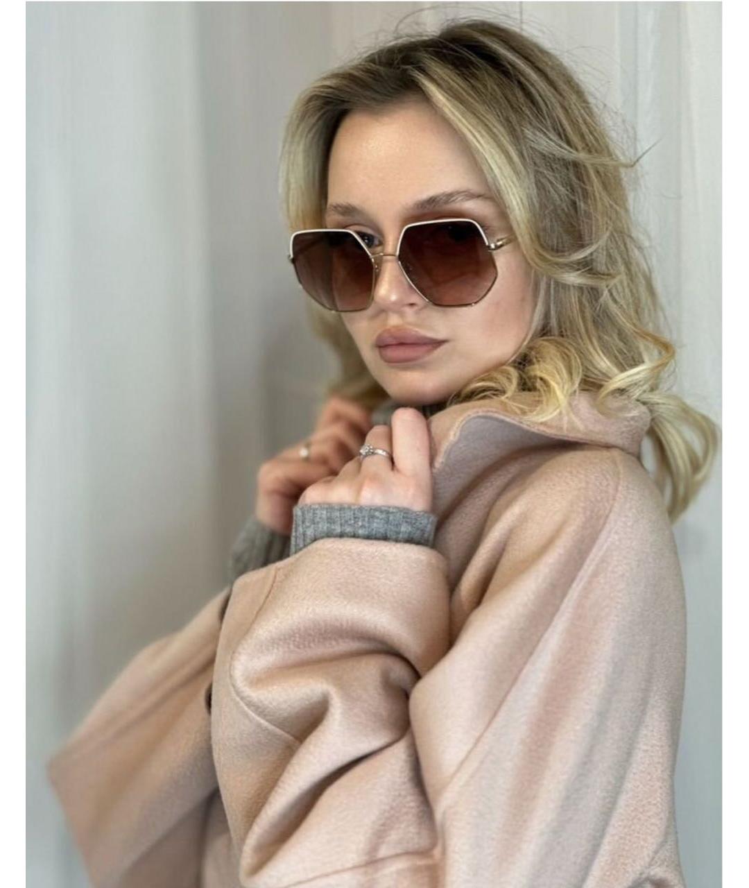 MAX MARA Коричневые солнцезащитные очки, фото 7